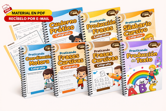 350 ACTIVIDADES DE CALIGRAFÍA PARA NIÑOS DE 1° A 6° GRADO